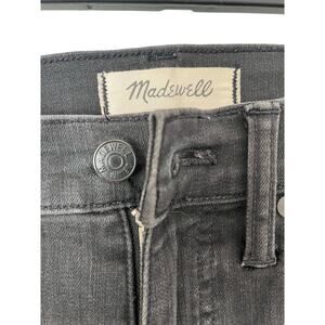 MADEWELL | Women’s Black Denim Jeans 9” High-Rise Skinny | Size 25